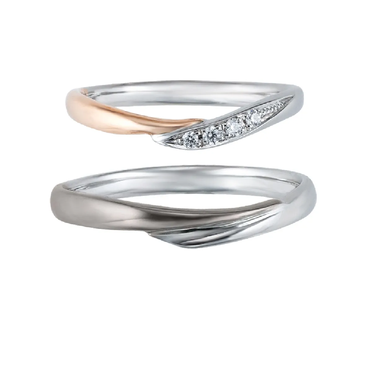 Longinus. bangle × ring (アクセサリー2点セット) dulce（ドゥルセ）｜結婚指輪（マリッジリング）｜婚約指輪・結婚指輪