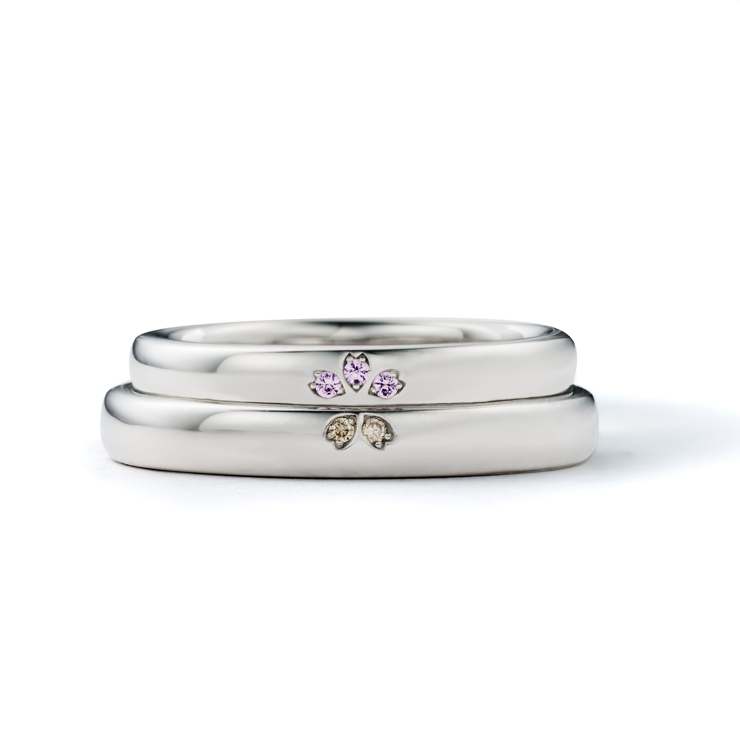 sakurakaku ichirin（さくら咲くいちりん）｜結婚指輪（マリッジリング